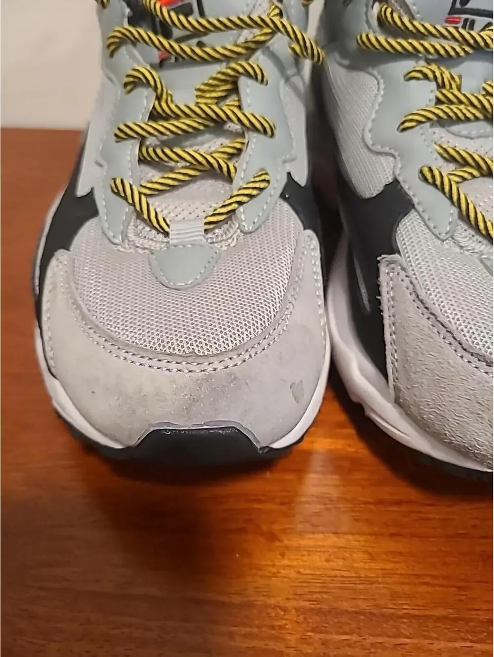 Fila Ray Tracer 5RM00532-051 Gray Casual Shoes Sneakers Size 8.5 Men's Good Cond - Picture 5 of 9